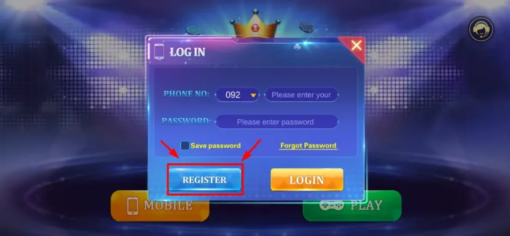 Register Lucky97 Game